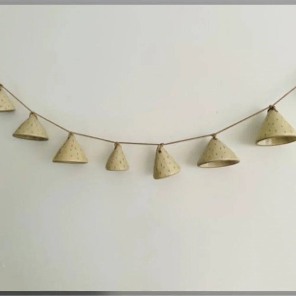 Ceramic Bell Garland - Threshold™ designed with Studio McGee